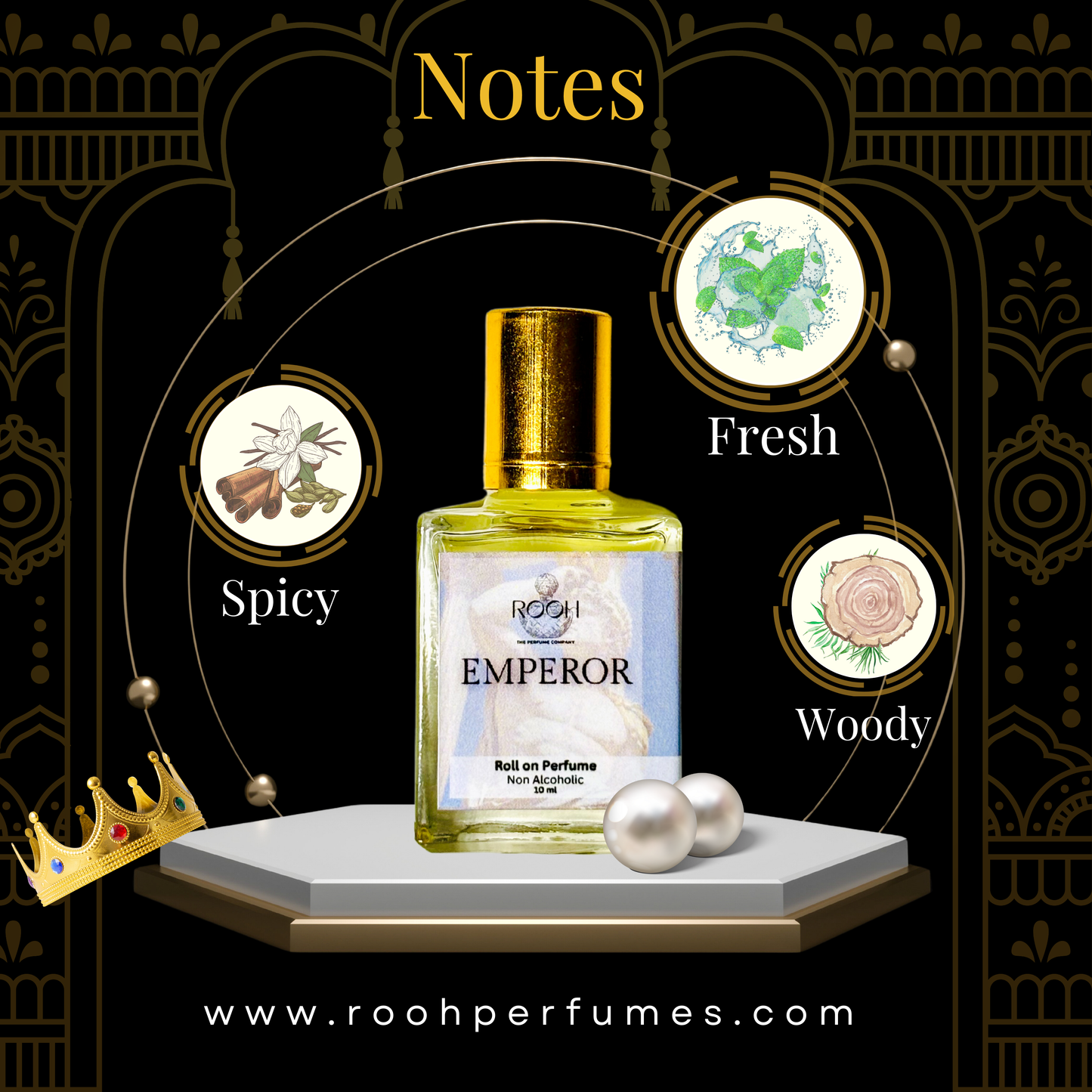 EMPEROR Roll on Perfume - 10ml