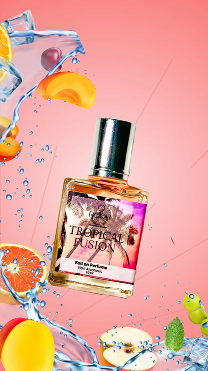 TROPICAL FUSION Roll on Perfume - 10ml